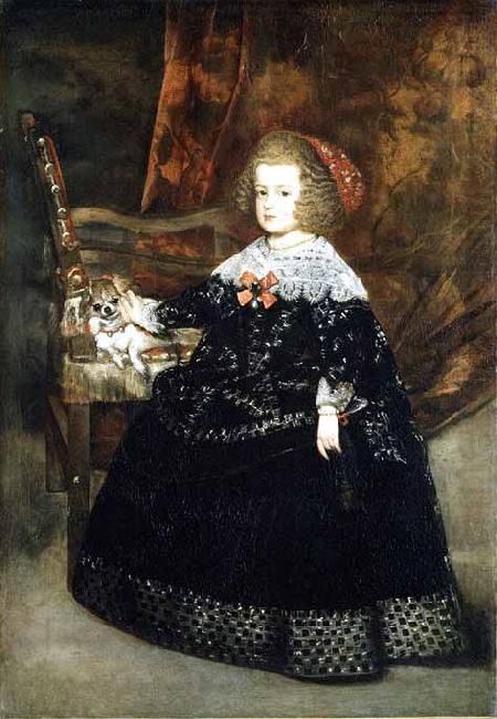 Portrait of Maria Theresa of Austria while an infant, Juan Bautista del Mazo